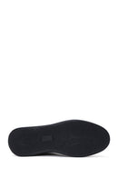 Erkek Siyah Deri Bilekli Sneaker | Derimod Erkek Siyah Deri Bilekli Sneaker | Derimod