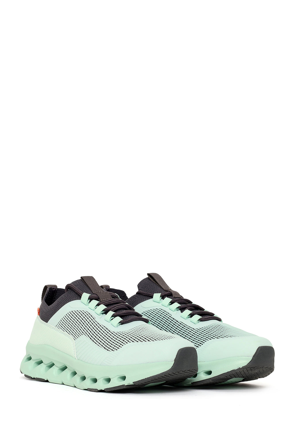 Derimod Zero Kadın Yeşil Kalın Tabanlı Bağcıklı Kumaş Sneaker