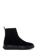 Men's Black Suede Leather Casual Boots | Derimod Men's Black Suede Leather Casual Boots | Derimod