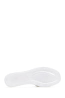 Women's White Stone Jelly Slippers | Derimod Women's White Stone Jelly Slippers | Derimod