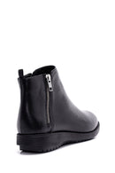 Women's Zippered Leather Boots | Derimod Women's Zippered Leather Boots | Derimod