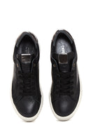 Kadın Siyah Deri Sneaker | Derimod Kadın Siyah Deri Sneaker | Derimod