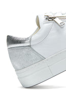 Kadın Deri Fermuarlı Sneaker | Derimod Kadın Deri Fermuarlı Sneaker | Derimod