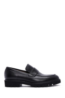 Erkek Siyah Deri Casual Loafer | Derimod Erkek Siyah Deri Casual Loafer | Derimod