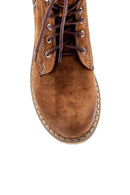 Women's Suede Zipper Detailed Boots | Derimod Women's Suede Zipper Detailed Boots | Derimod