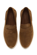 Men's Tan Suede Leather Casual Loafer | Derimod Men's Tan Suede Leather Casual Loafer | Derimod