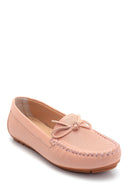 Kadın Deri Fiyonk Detaylı Loafer | Derimod Kadın Deri Fiyonk Detaylı Loafer | Derimod