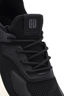 Erkek Siyah Bağcıklı Kalın Tabanlı Sneaker | Derimod Erkek Siyah Bağcıklı Kalın Tabanlı Sneaker | Derimod