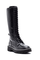 Women's Classic Lace-Up Boots | Derimod Women's Classic Lace-Up Boots | Derimod