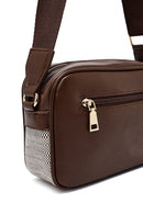 Women's Brown Long Strap Crossbody Bag | Derimod Women's Brown Long Strap Crossbody Bag | Derimod