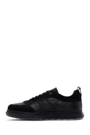 Erkek Siyah Deri Sneaker | Derimod Erkek Siyah Deri Sneaker | Derimod