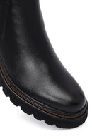 Male Black Leather Chelsea Boots | Derimod Male Black Leather Chelsea Boots | Derimod