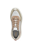 Geox Kadın Beyaz Nebula 2.0 X Bağcıklı Kalın Taban Deri Sneaker | Derimod Geox Kadın Beyaz Nebula 2.0 X Bağcıklı Kalın Taban Deri Sneaker | Derimod