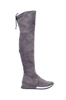 Women's Stretch Suede Boots | Derimod Women's Stretch Suede Boots | Derimod