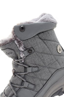 Skechers Women's Gray Trego Outdoor Boots | Derimod Skechers Women's Gray Trego Outdoor Boots | Derimod