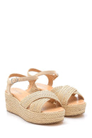 Women's Straw Detailed Sandals | Derimod Women's Straw Detailed Sandals | Derimod