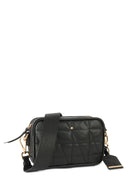 Geox Women's Black Narcisia Leather Shoulder Bag | Derimod Geox Women's Black Narcisia Leather Shoulder Bag | Derimod