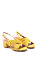 Women's Suede Heeled Shoes | Derimod Women's Suede Heeled Shoes | Derimod