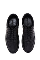 Erkek Siyah Deri Sneaker | Derimod Erkek Siyah Deri Sneaker | Derimod