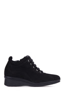 Wedge Heeled Women's Suede Shoes | Derimod Wedge Heeled Women's Suede Shoes | Derimod