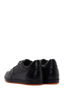 Men's Navy Blue Leather Casual Sneaker | Derimod Men's Navy Blue Leather Casual Sneaker | Derimod