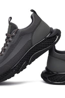 Derimod Zero Male Gray Thick-Soled Lace-Up Fabric Sneaker | Derimod Derimod Zero Male Gray Thick-Soled Lace-Up Fabric Sneaker | Derimod