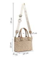 Woman Cream Long-Strap Nubuck Shoulder Bag | Derimod Woman Cream Long-Strap Nubuck Shoulder Bag | Derimod