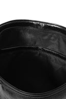 Women's Black Metal Detailed Shoulder Bag | Derimod Women's Black Metal Detailed Shoulder Bag | Derimod