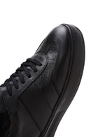 Erkek Siyah Deri Sneaker | Derimod Erkek Siyah Deri Sneaker | Derimod