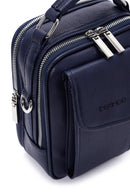 Men's Navy Blue Crossbody Bag | Derimod Men's Navy Blue Crossbody Bag | Derimod