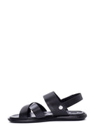 Men's Leather Perforated Sandals | Derimod Men's Leather Perforated Sandals | Derimod