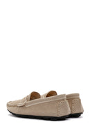 Men's Beige Fabric Loafer | Derimod Men's Beige Fabric Loafer | Derimod