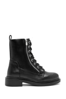 Women's Black Zippered Boots | Derimod Women's Black Zippered Boots | Derimod