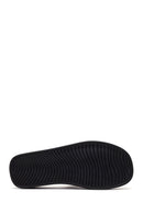 Women's Black Thick Soled Slippers | Derimod Women's Black Thick Soled Slippers | Derimod