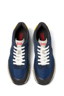 Camper Erkek Lacivert Drift Deri Sneaker | Derimod Camper Erkek Lacivert Drift Deri Sneaker | Derimod