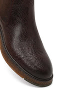 Male Brown Leather Chelsea Boots | Derimod Male Brown Leather Chelsea Boots | Derimod