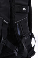 D-Pack Unisex Black Technological Fabric Backpack | Derimod D-Pack Unisex Black Technological Fabric Backpack | Derimod