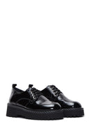 Women's Black Leather Casual Shoes | Derimod Women's Black Leather Casual Shoes | Derimod