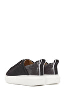 ACBC x Derimod Women's Black Lace-Up Chunky Sole Sneakers | Derimod ACBC x Derimod Women's Black Lace-Up Chunky Sole Sneakers | Derimod