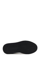 Men's Black Lace-up Leather Sneaker | Derimod Men's Black Lace-up Leather Sneaker | Derimod