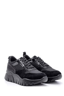 Kadın Süet Detaylı Sneaker | Derimod Kadın Süet Detaylı Sneaker | Derimod