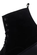Men's Black Suede Leather Casual Boots | Derimod Men's Black Suede Leather Casual Boots | Derimod