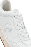 ACBC x Derimod Men's White Lace-Up Sneakers | Derimod ACBC x Derimod Men's White Lace-Up Sneakers | Derimod