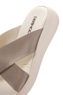 Women's Gold Comfort Slippers | Derimod Women's Gold Comfort Slippers | Derimod