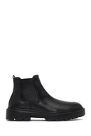 Men's Black Leather Chelsea Boot | Derimod Men's Black Leather Chelsea Boot | Derimod