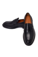 Erkek Siyah Deri Casual Loafer | Derimod Erkek Siyah Deri Casual Loafer | Derimod