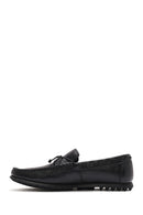Men's Black Leather Casual Loafer | Derimod Men's Black Leather Casual Loafer | Derimod