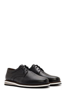 Erkek Siyah Bağcıklı Deri Casual Ayakkabı | Derimod Erkek Siyah Bağcıklı Deri Casual Ayakkabı | Derimod