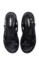 Kadın Deri Comfort Sandalet | Derimod Kadın Deri Comfort Sandalet | Derimod