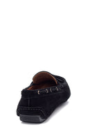 Erkek Siyah Süet Deri Casual Loafer | Derimod Erkek Siyah Süet Deri Casual Loafer | Derimod